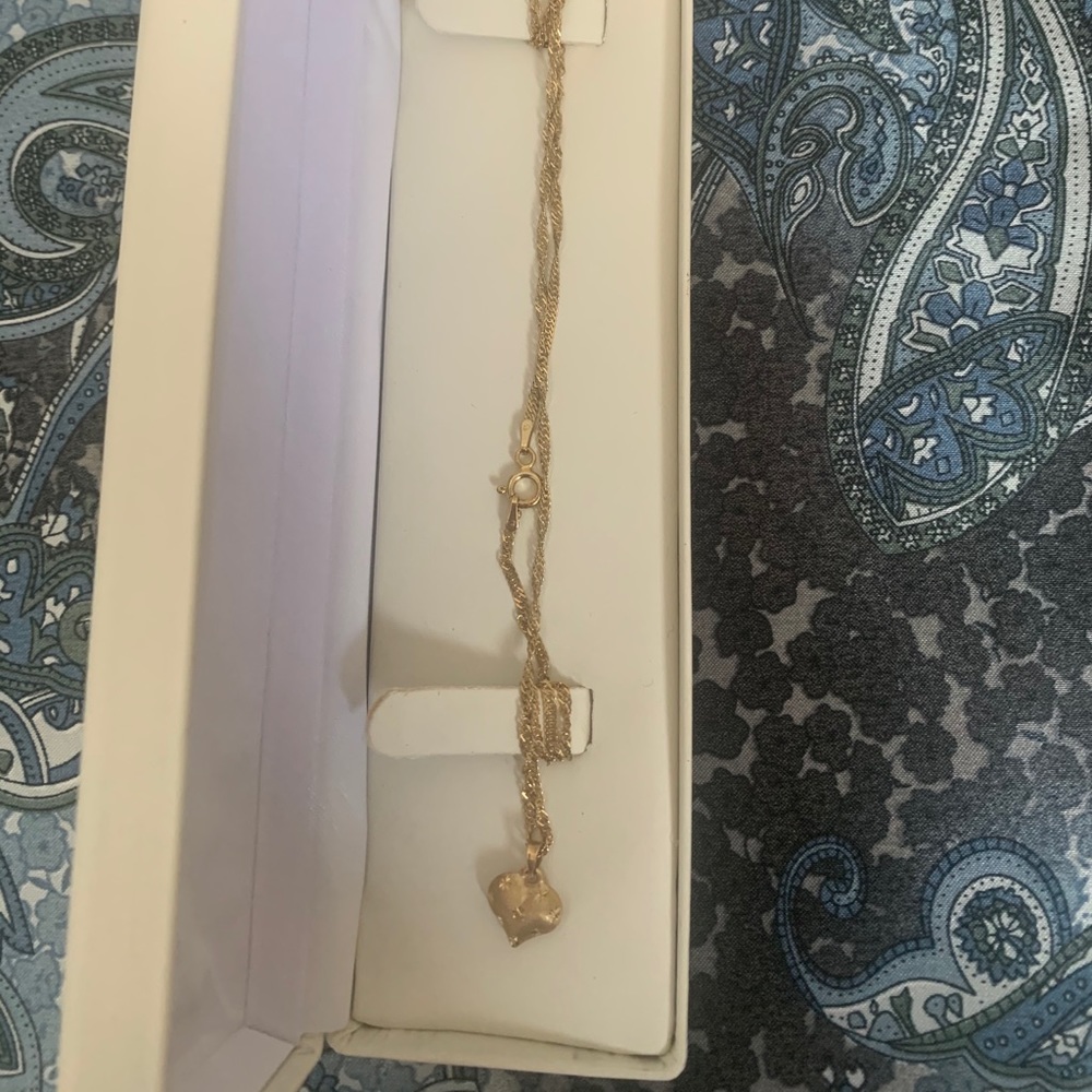 Gold necklace